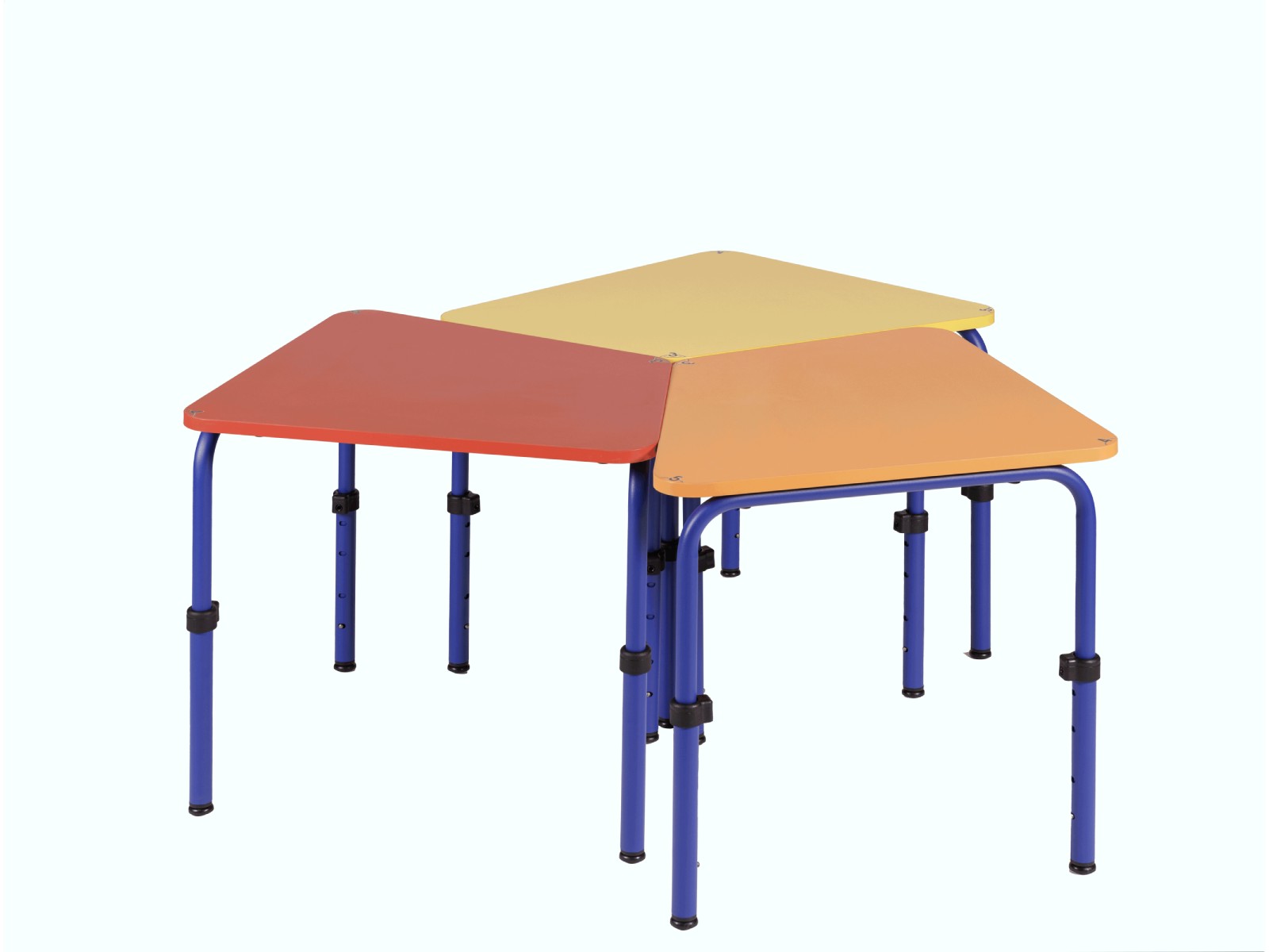 Tables scolaires réglables en hauteur, une table modulable qui s'adapte à l'activité